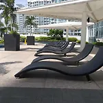 Mactan Newtown With Sun Set And Garden View