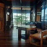 Log Cabin With Sea & Mountain View In Resort