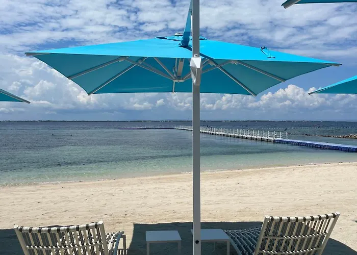 Condo With Private Beach At Tambuli Beach Resort Near Airport In Cebu
