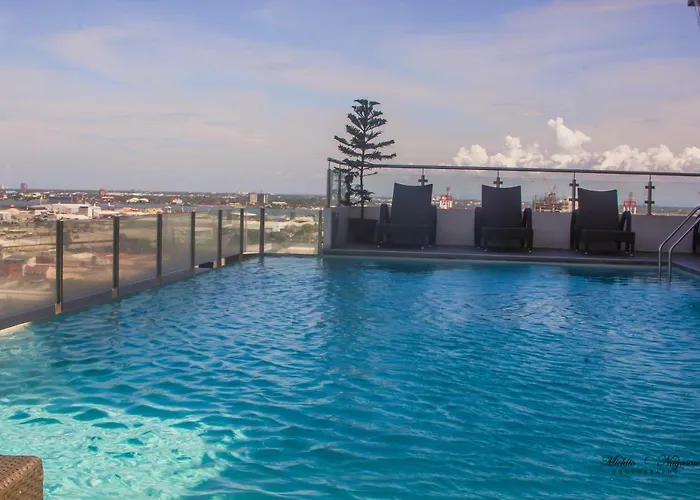 Mabolo Garden Flat A1 Rooftop Pool Near Ayala Mall