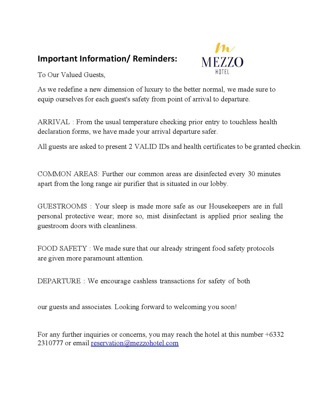 Mezzo Hotel