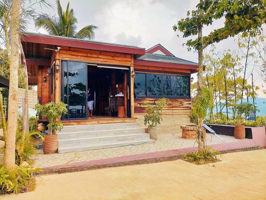 Log Cabin With Sea & Mountain View In *