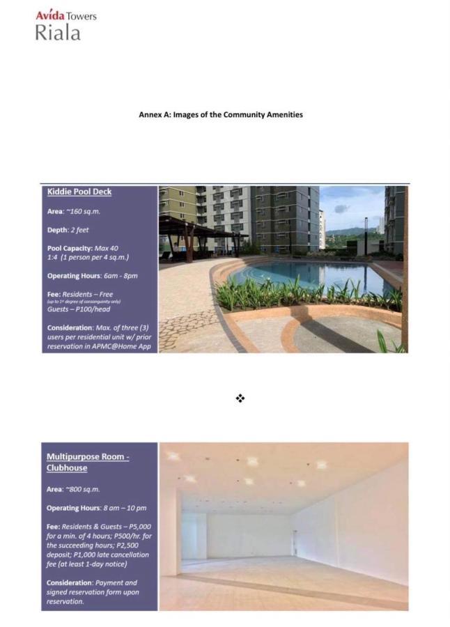 Aparthotel Avida-riala Tower 2, 3 New & Stylish & 1br Cebu