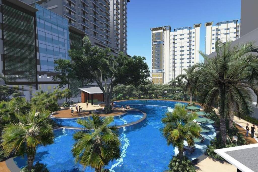 Near Ayala W Wifi Balcony Apartment