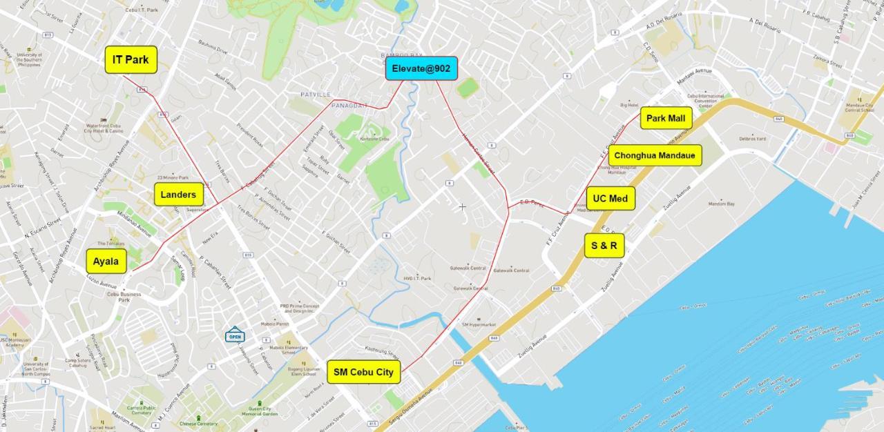 Cityscape Tower - Free Wifi, Netflix, Alexa, Near Sm, Ayala, Cebu Doctors And It Park