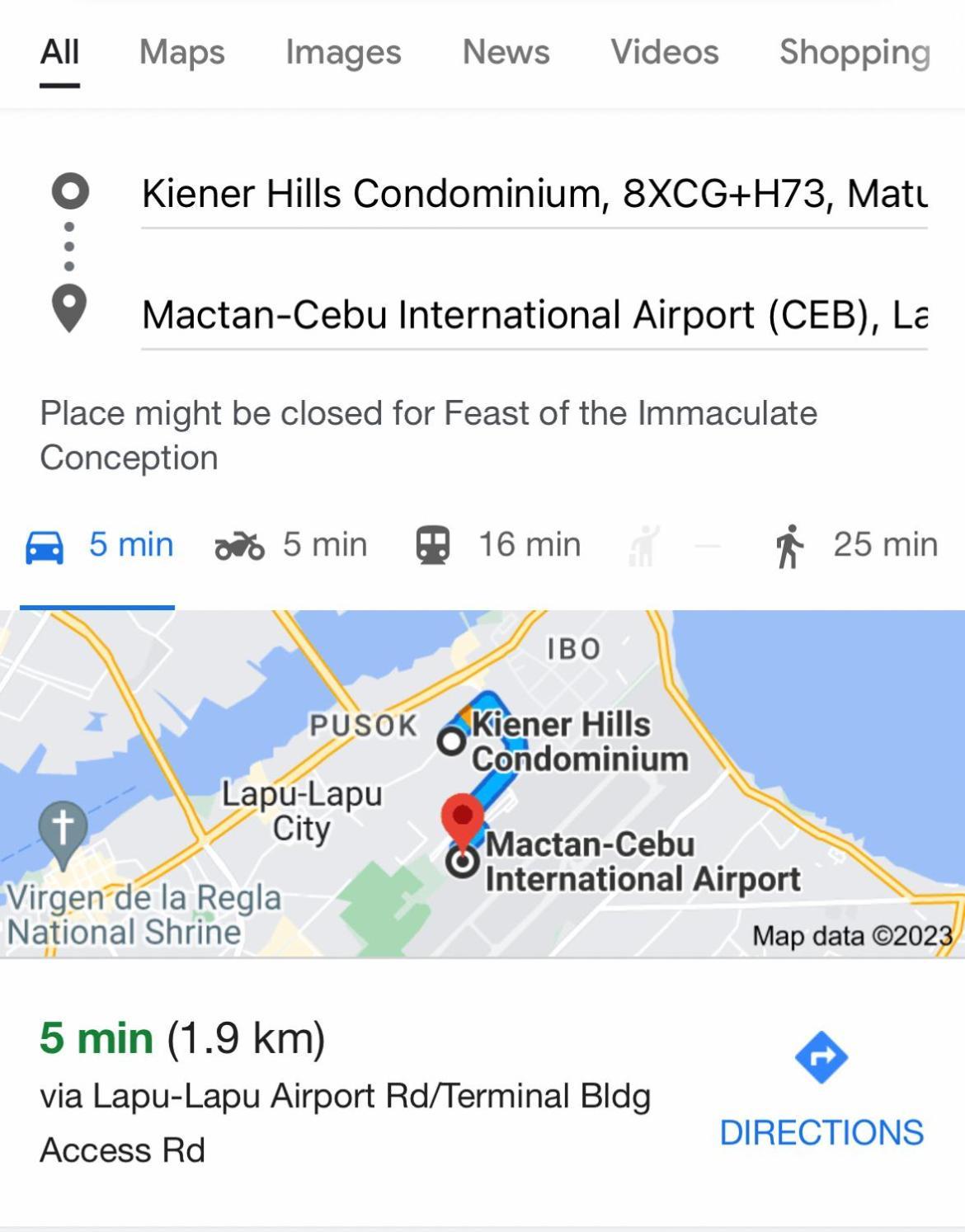 The Family At The Mactan Airport *
