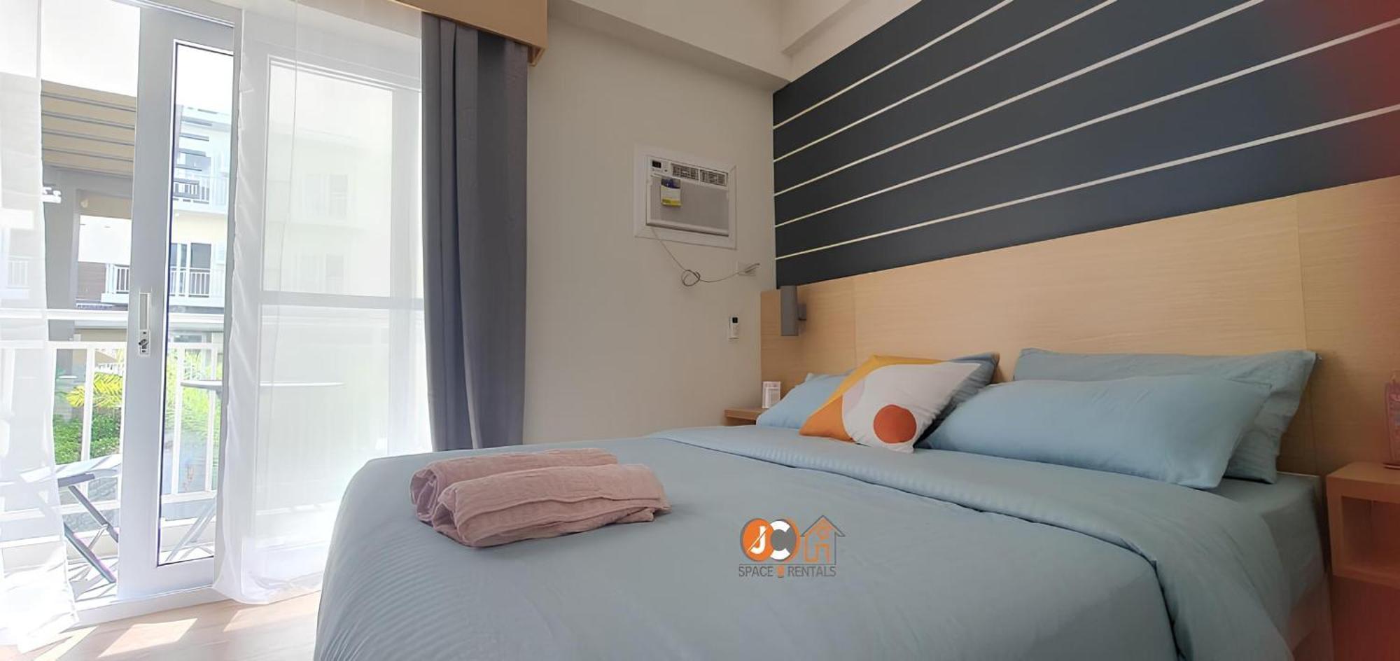 Jc Spacerentals 127b Amani Grand Residences, Balcony Pool View, Ground Floor, 5 Mins Frm Airport, Free Wifi, Netflix Lapu-Lapu City