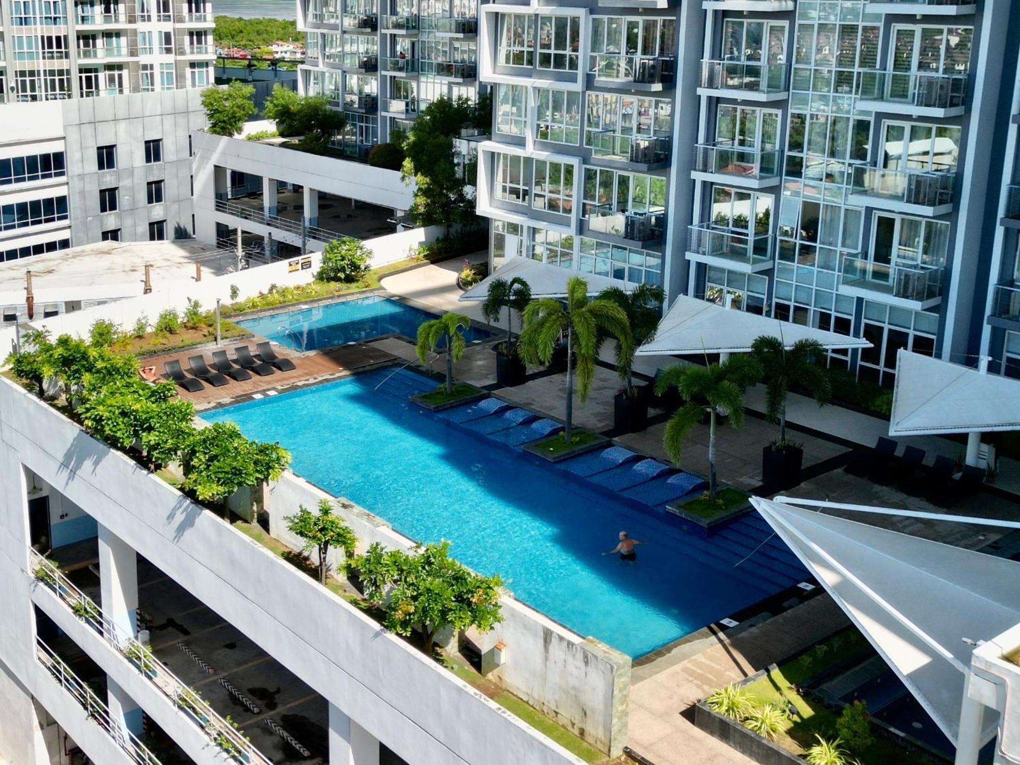 1br Mactan New Town Free Pool 10 Min To The Beach Near Airport Ocean View *
