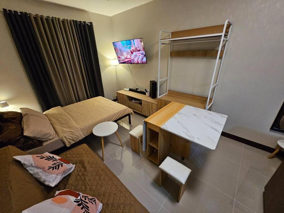 Apartment Warm And Cozy, Like In Lapulapu 14th Flr Near Airport