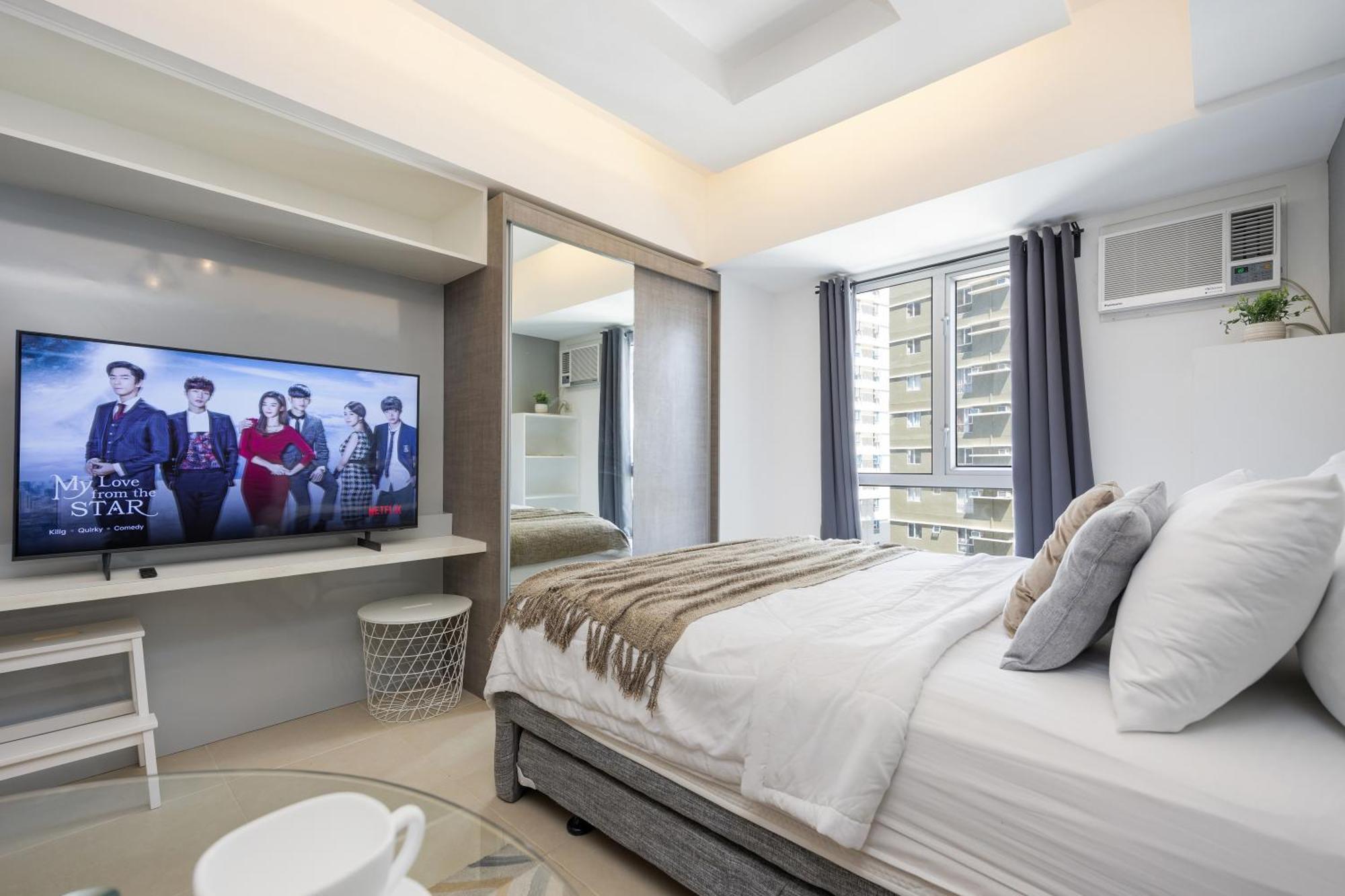 Apartamento Furnished In Avida Towers Riala, It Park With Pool View, Fast Wifi, Netflix And *