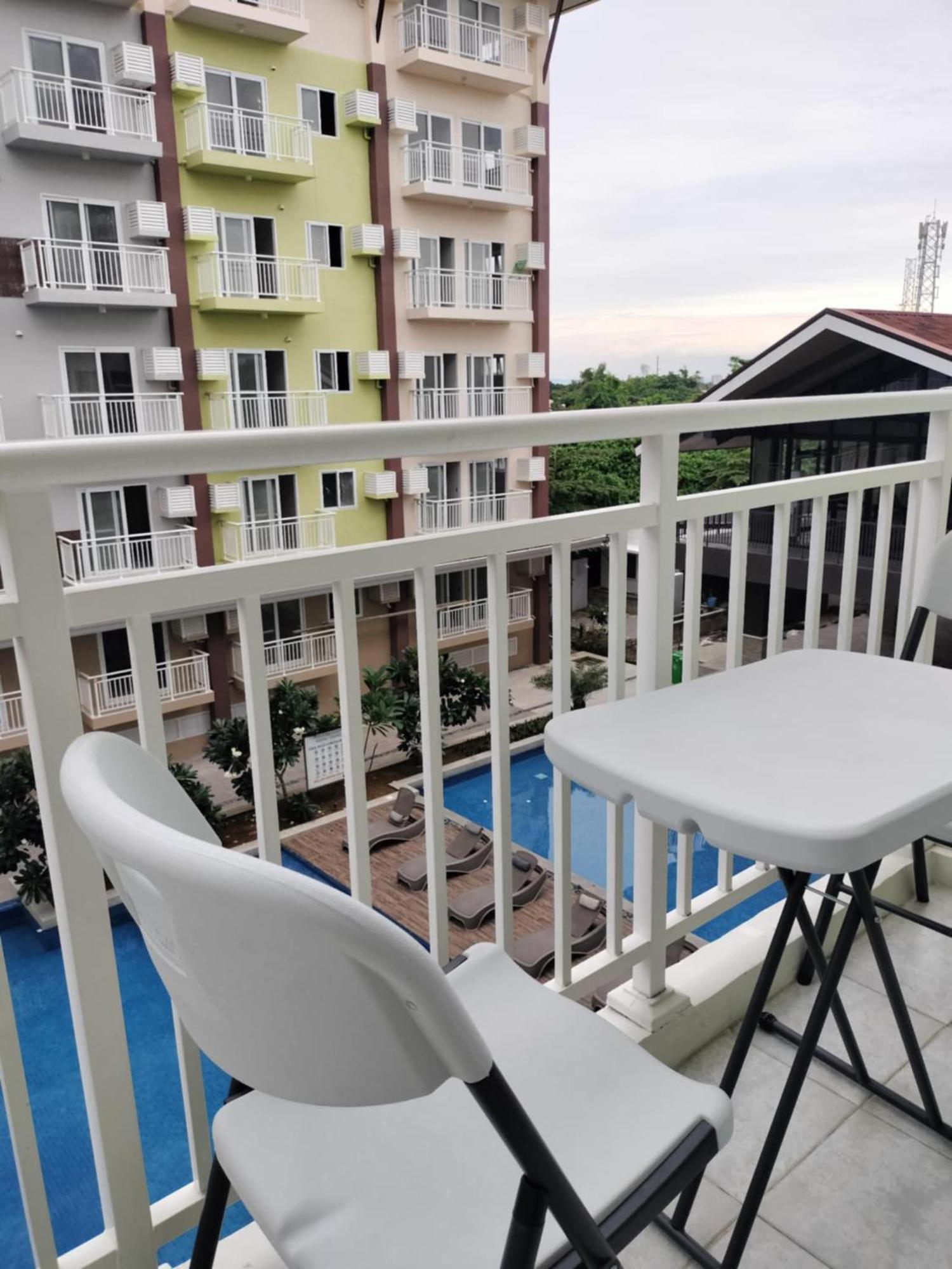 Pool View 333b At Amani Grand Near Mactan Cebu Airport Apartamento *