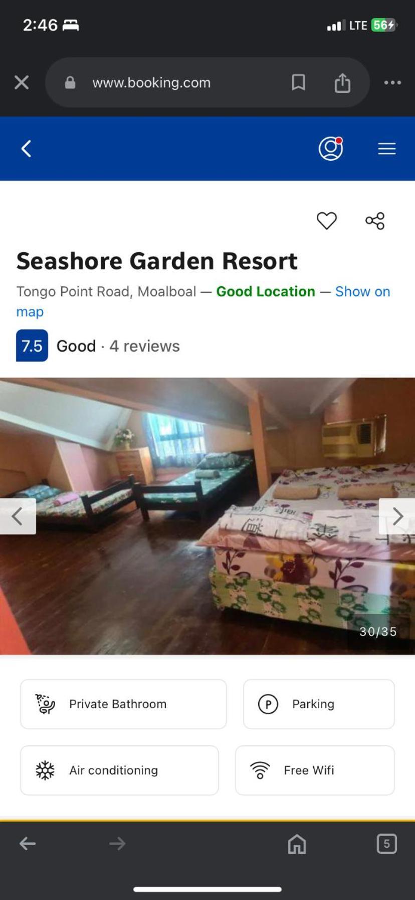 Seashore Garden Apartment Moalboal