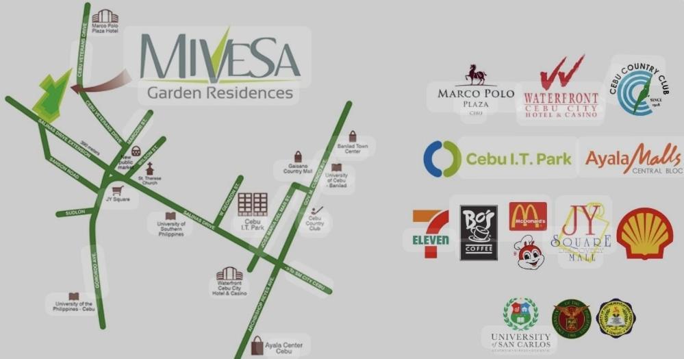 Bed & Breakfast Mivesa Garden Residences Lahug