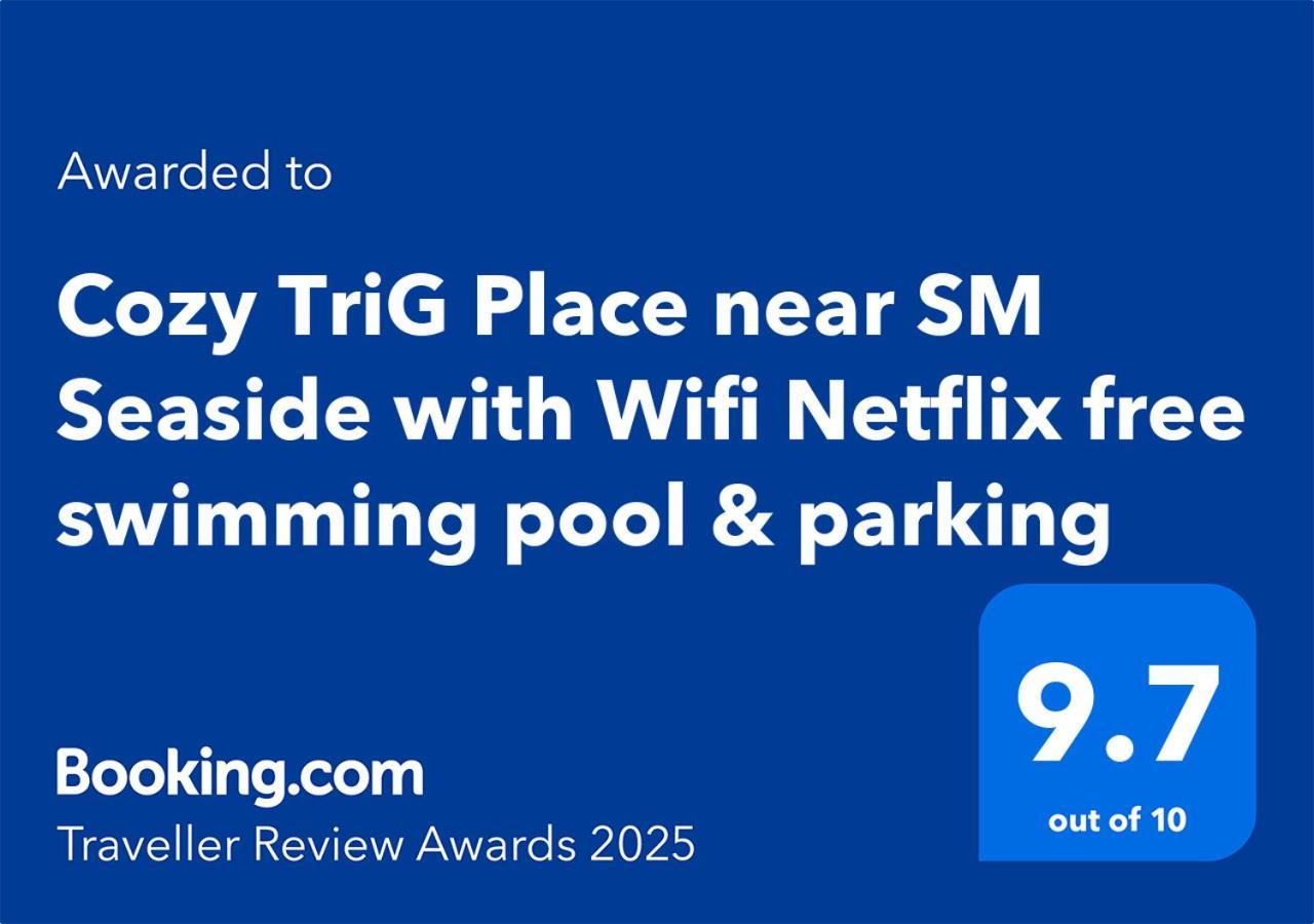 Cozy Trig Place Near Sm Seaside With Wifi Netflix Free Swimming Pool & Parking *