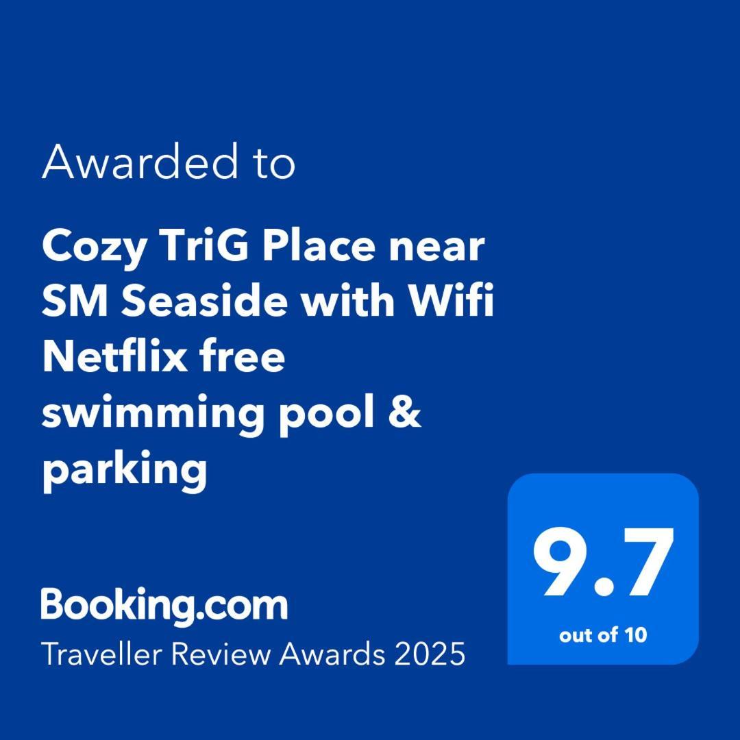 Cozy Trig Place Near Sm Seaside With Wifi Netflix Free Swimming Pool & Parking