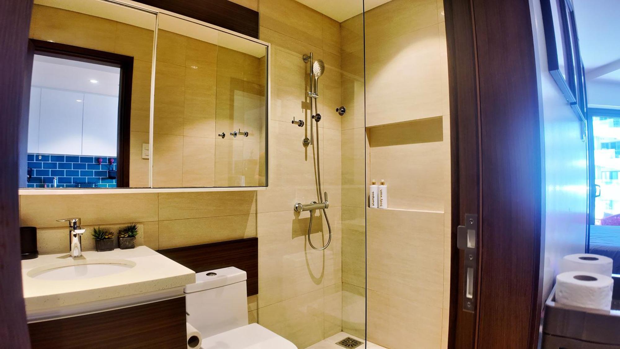 Dominiks Pink Dream Balcony Ocean View Balcony Fast-wifi At Tambuli High Floor *