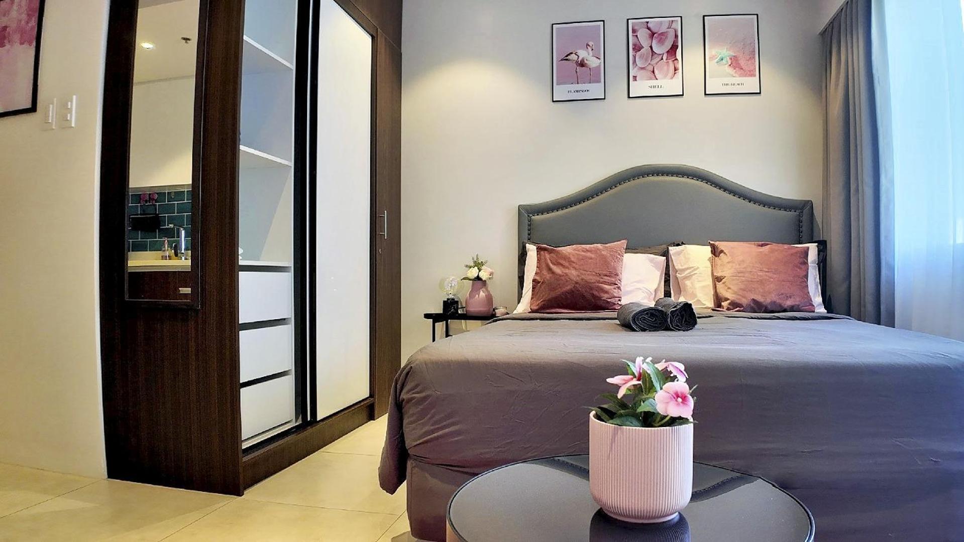 Dominiks Pink Dream Balcony Ocean View Balcony Fast-wifi At Tambuli High Floor * Lapu-Lapu City