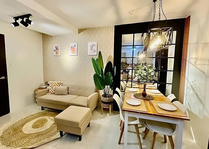 Happy Nest At La Bella Condo Banilad Mandaue Cebu 2 Bedrm Free Wifi 6Pax Max