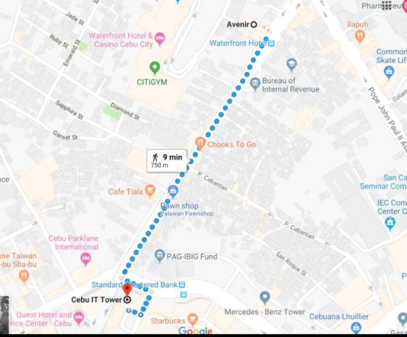 15p Walking Distance To Ayala And It Park With Wifi Apartment Cebu