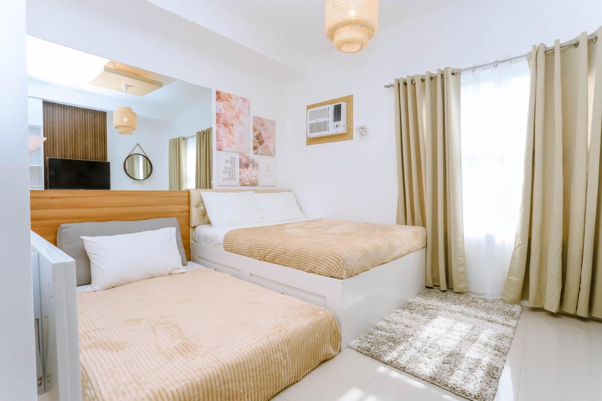 Apartment Staycation Minimalist With Rooftop Pool And Netflix Cebu