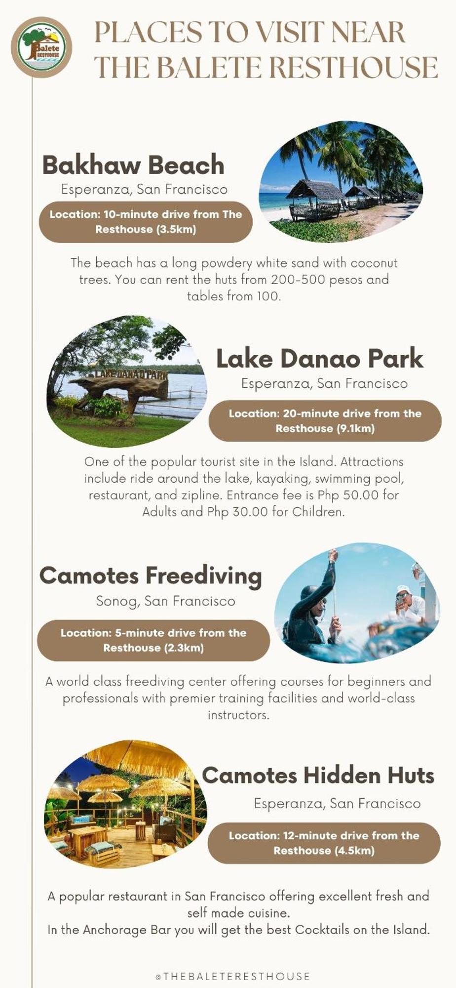 The Balete Resthouse Guest house CAMOTES ISLANDS