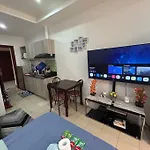 Trillium Studio Condo 8F Pet Friendly With 1Bed Plus 2Sofabeds And Balcony Near Ayala Center Cebu Mall