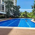 Dominiks Stylish Resort Gem Ocean View Pool Queen Bed At Tambuli 8 Floor Fast Wifi