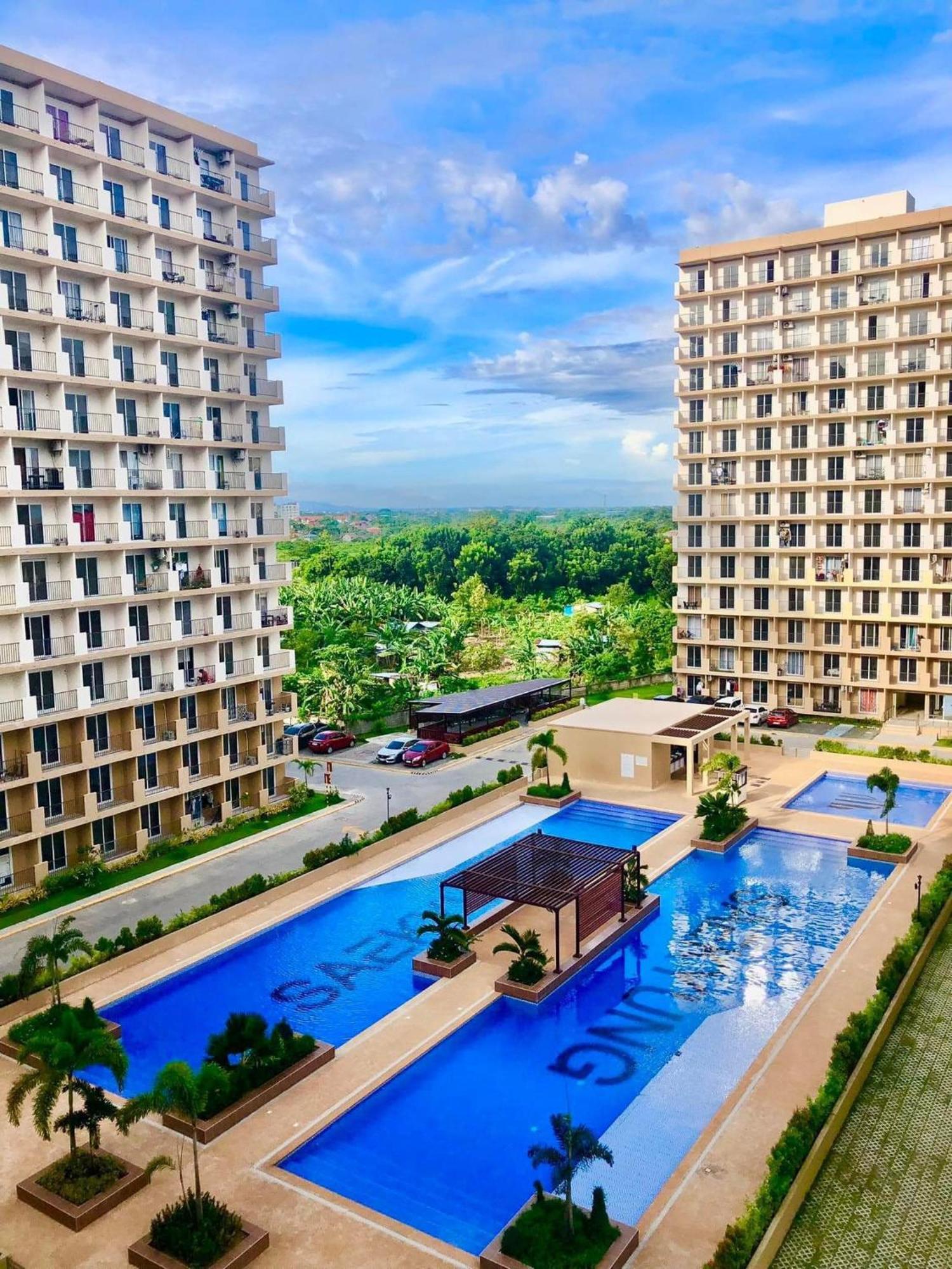 Apartment Cozy Pool And Seaview In Cebu With Balcony Near Mactan Airport