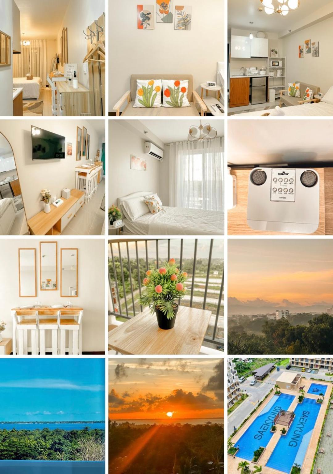 Your Chillzone - Seaview With Pool And Karaoke Near Mactan Cebu Airport Apartment *
