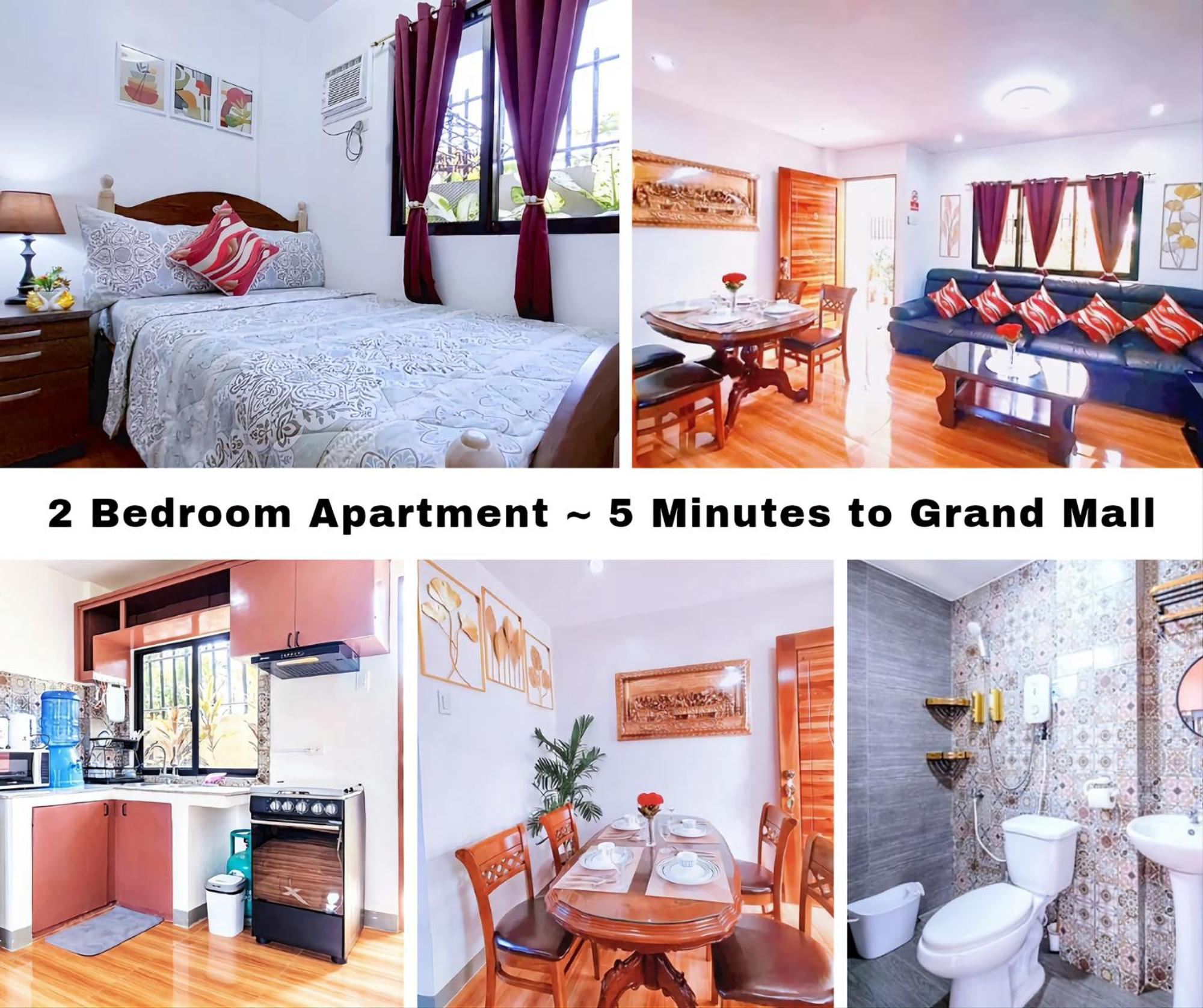 2 Bedroom ~ 5 Minutes To Grand Mall Apartamento