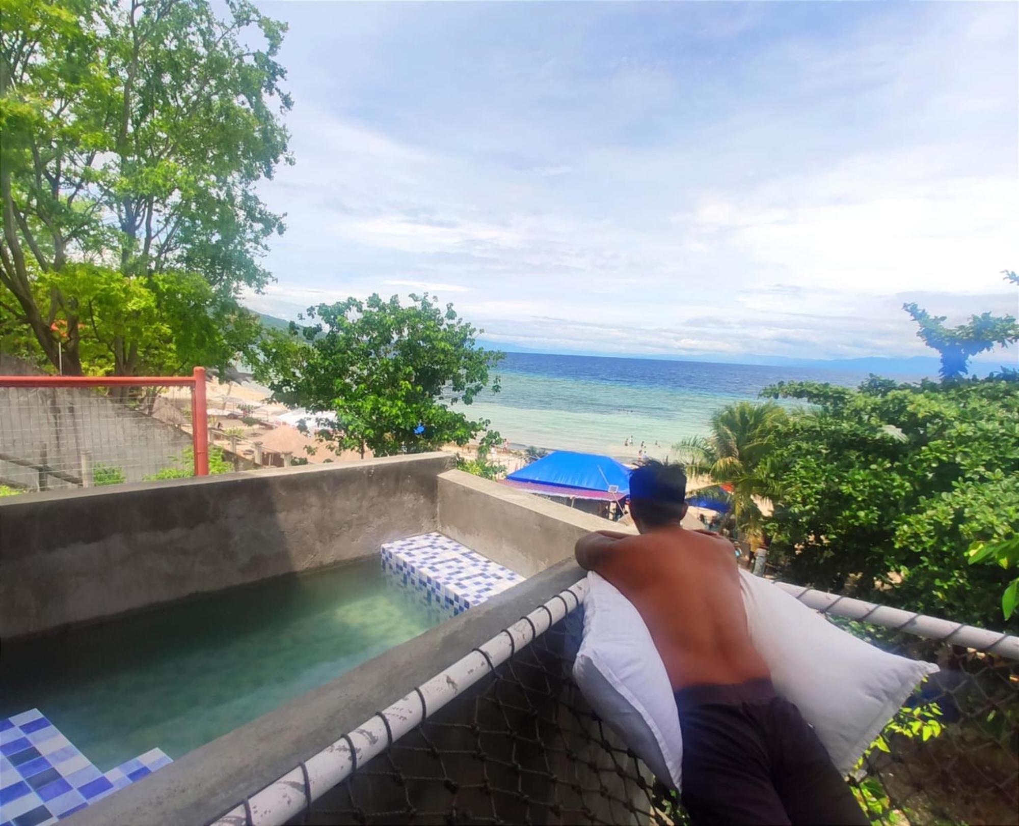 Villa The Verge Cebu Beachfront Exclusive King Bed Pool - 12 Minutes To Kawasan Falls Canyoneering Badian