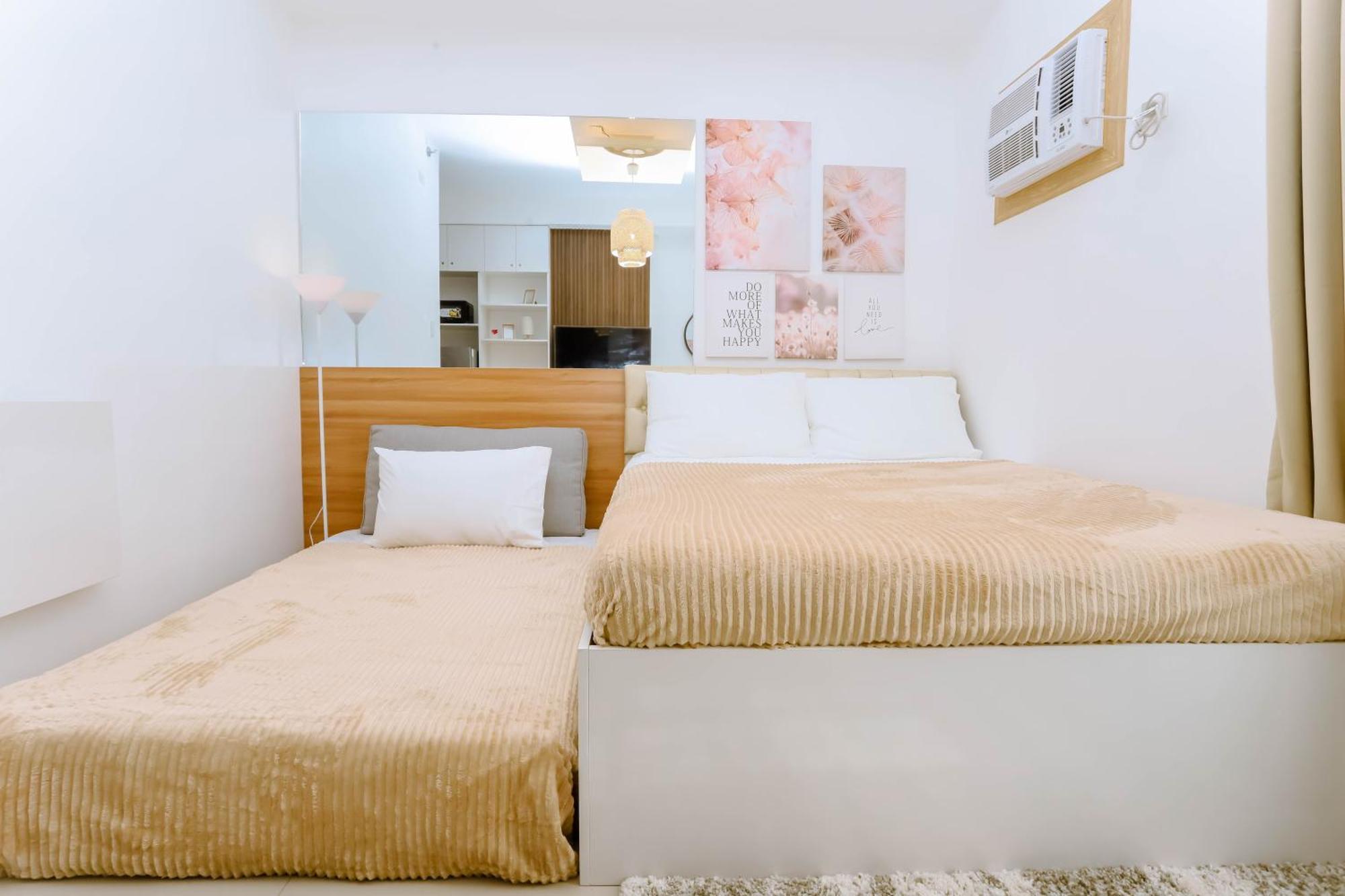 Apartment Staycation Minimalist With Rooftop Pool And Netflix Cebu