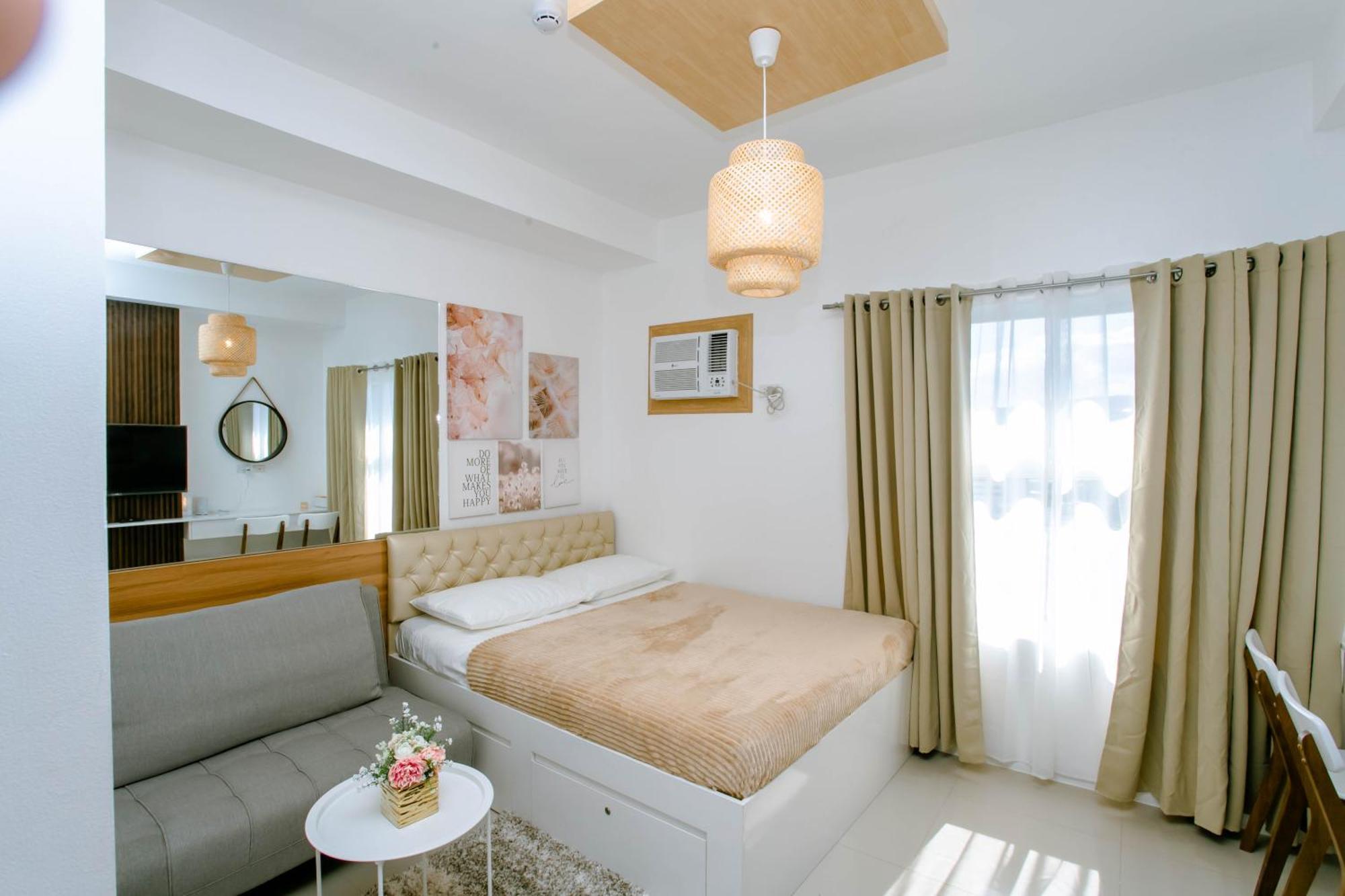 Apartment Staycation Minimalist With Rooftop Pool And Netflix Cebu