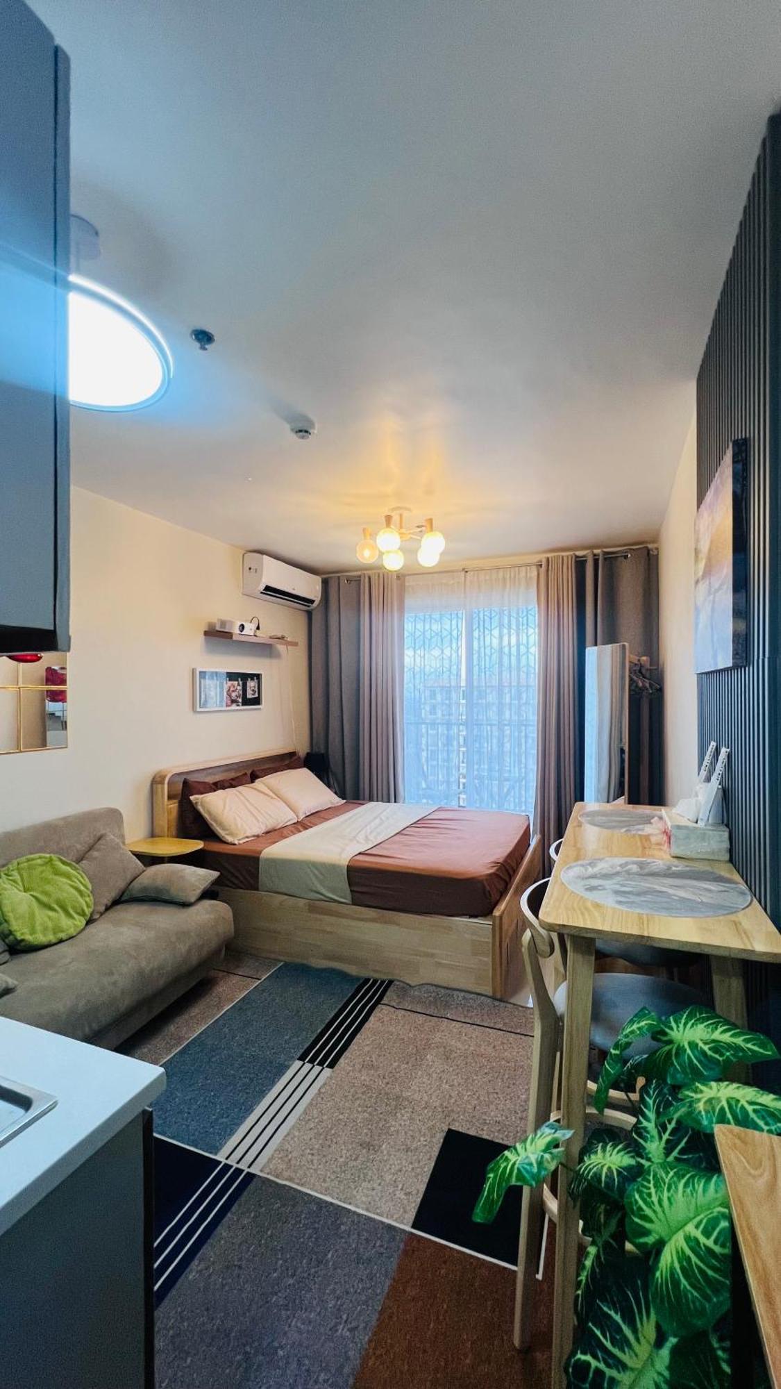 Cozy Pool And Seaview In Cebu With Balcony Near Mactan Airport Apartment Lapu-Lapu City