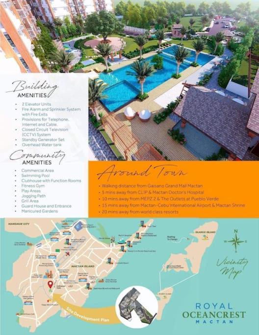Grace Staycation Pool, 24hr Checkin & Easy Reach Airport Apartment Lapu-Lapu City