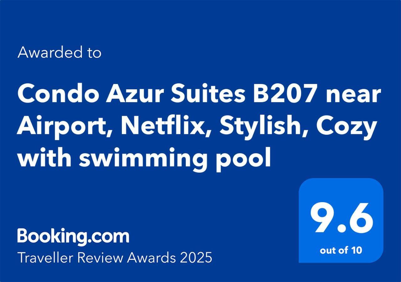 Apartment Azur B207 Near Airport, Netflix, Stylish, Cozy With Swimming Pool *